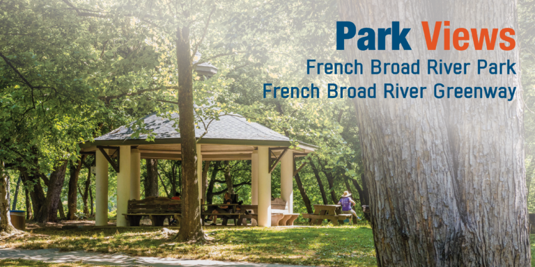 gazebo at French Broad River Park