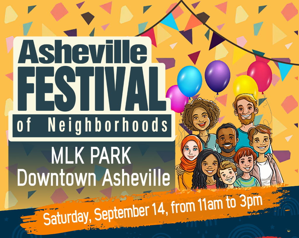 The Festival of Neighborhoods brings community spirit and family fun to Asheville on September 14