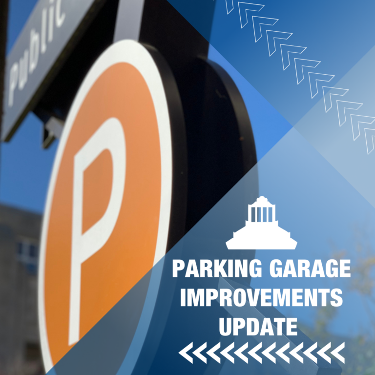 Parking Garage Improvements Update