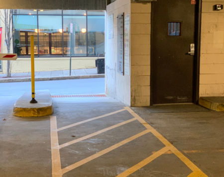 HCCA Garage After ADA Improvements