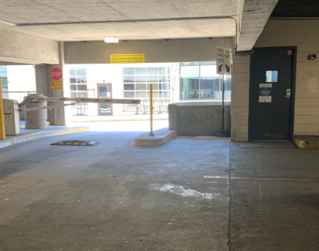 HCCA Garage Before ADA Improvements