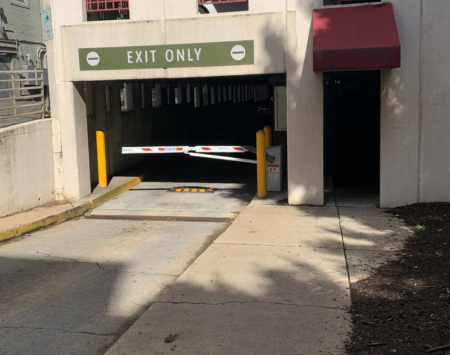 Rankin Garage Before ADA Improvements