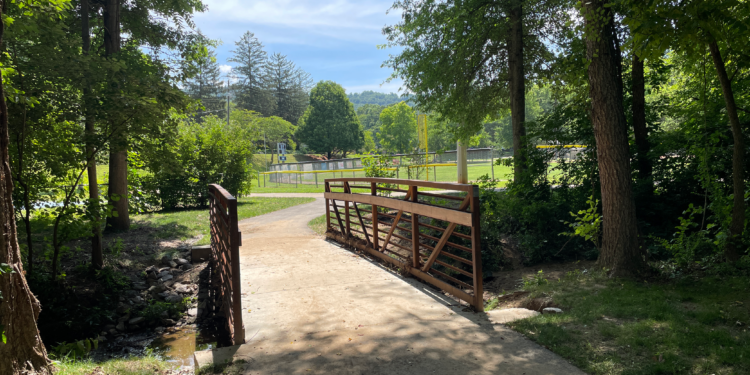 greenway path and bridge